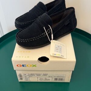 Geox Kids' Dark Dress Loafers